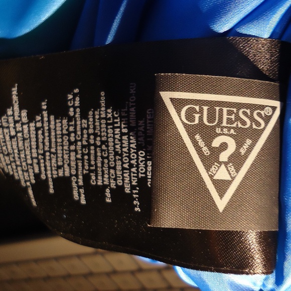 Guess Logo Puffer Hooded Jacket 111AN210 Neon Yellow Men's Size X-Large - Picture 10 of 15